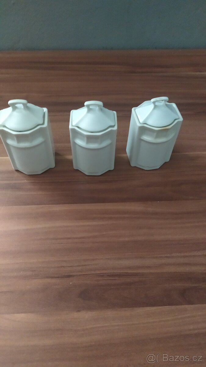 starožitný porcelánový set - 3