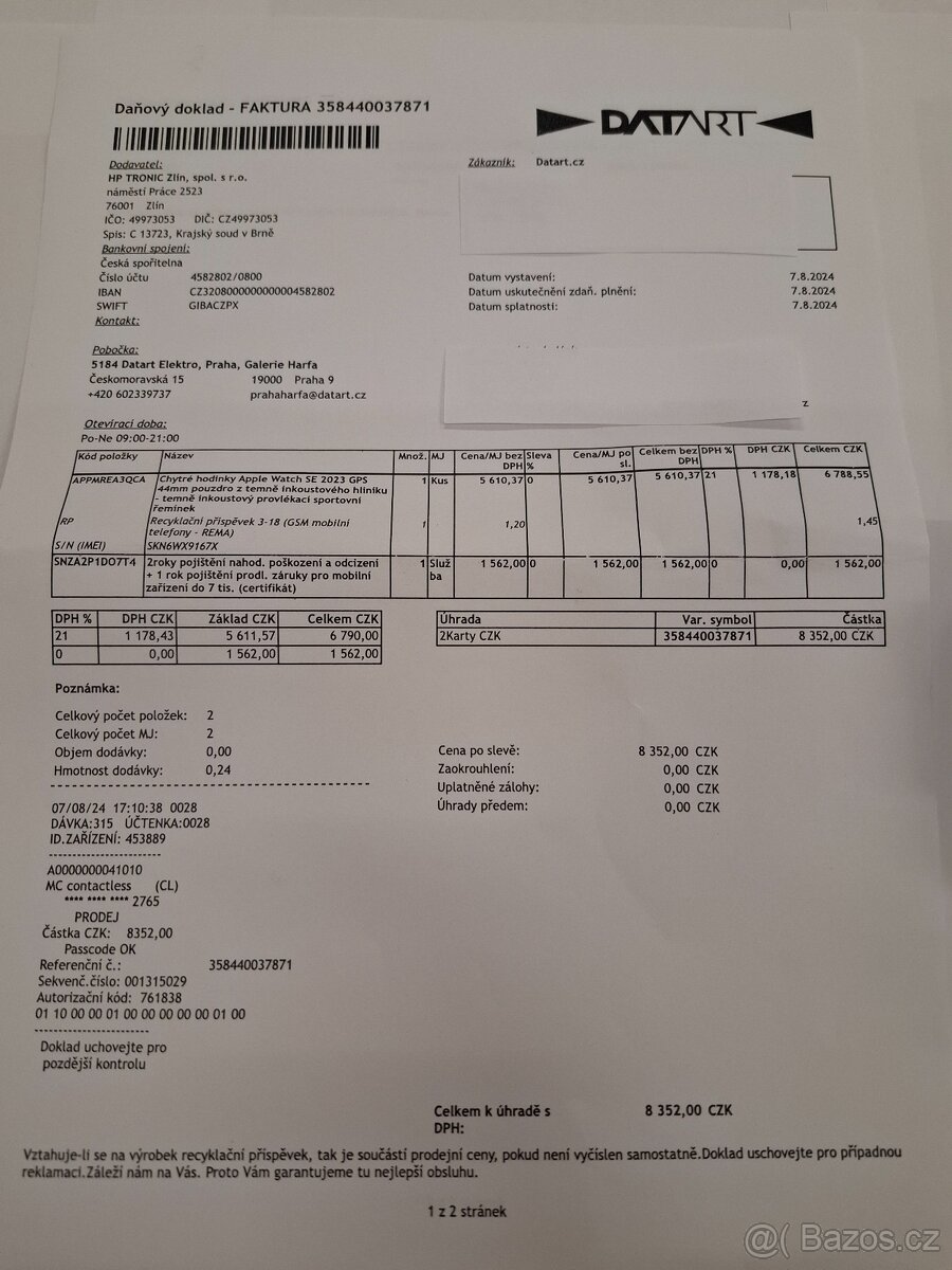 Apple Watch SE 2023 GPS 44mm - 3