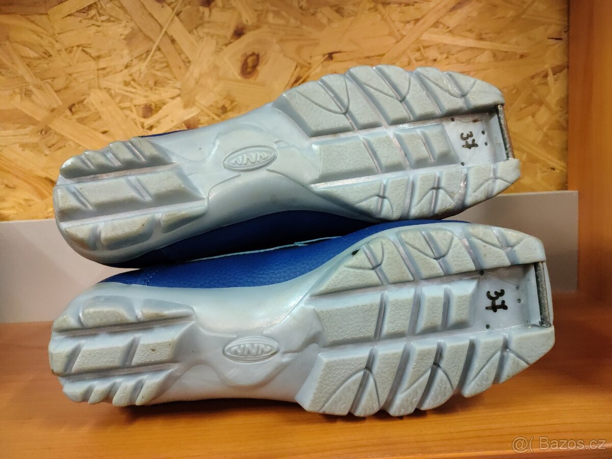 Boty na běžky ALPINA FROST blue na NNN vel. 37, stélka 23,5c - 3