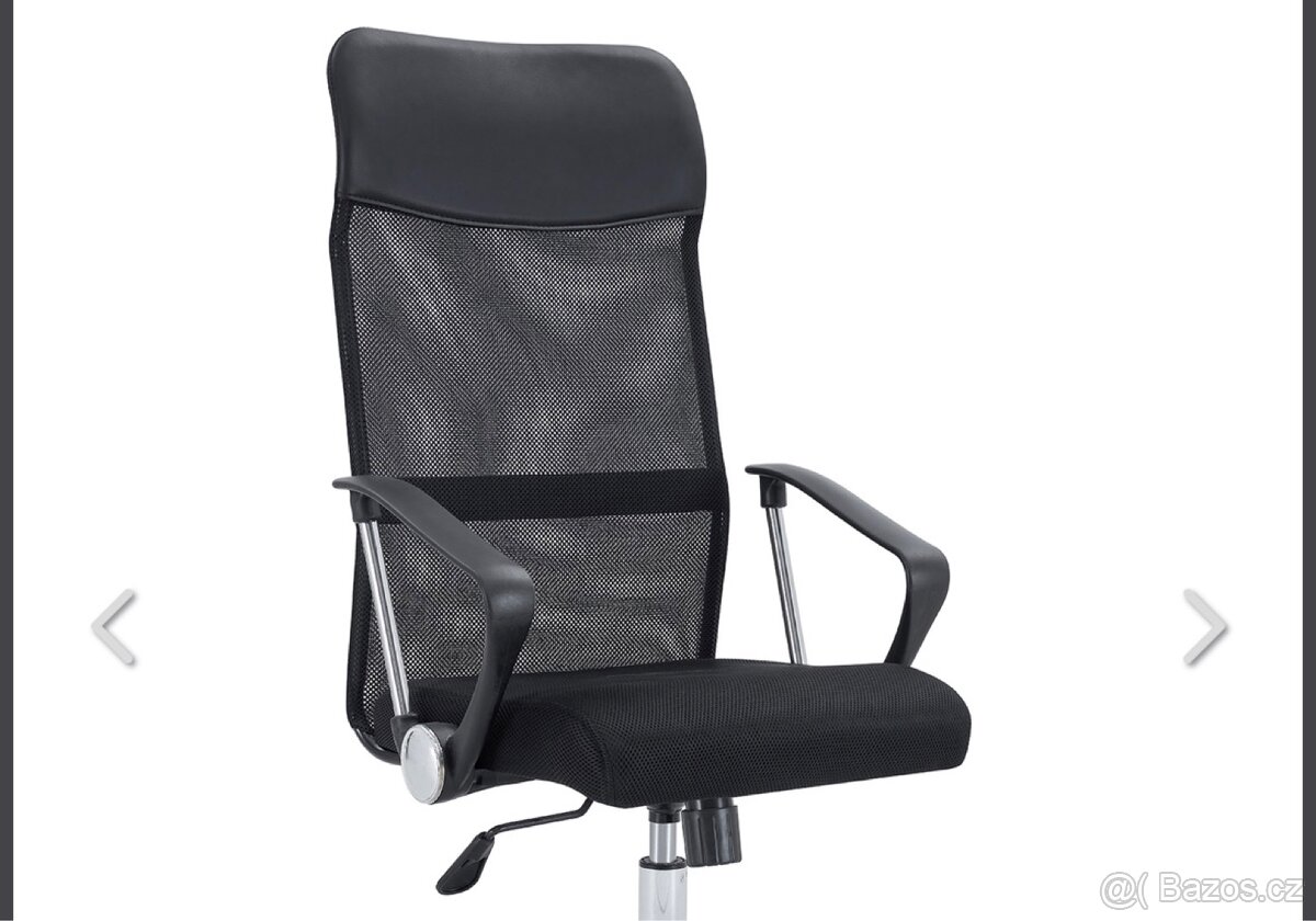 Kancelářská židle s opěrkami - 3