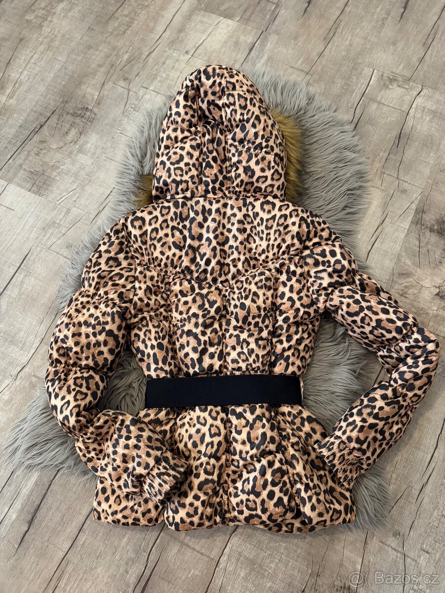Nová leopardí zimní bunda H&M - 3