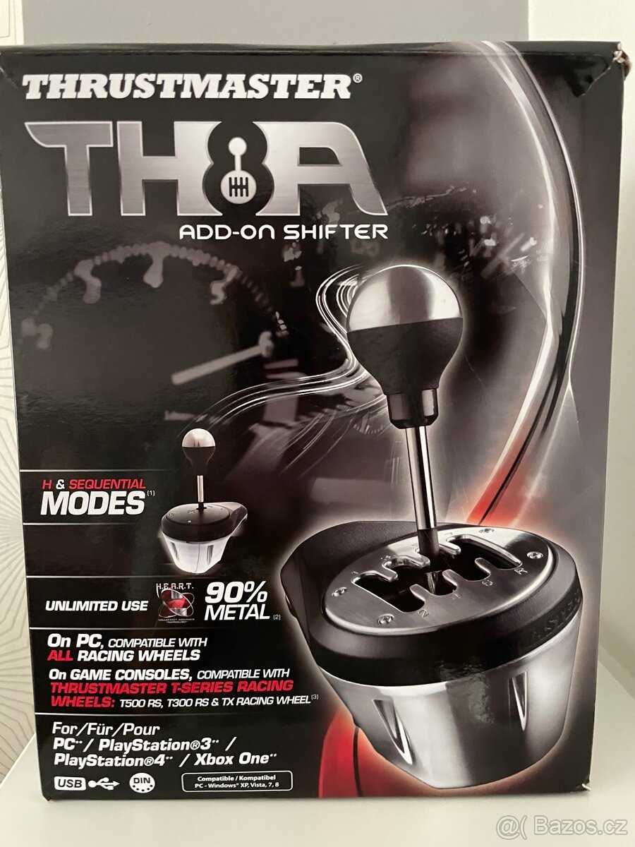 🎮 Prodám Thrustmaster TH8A Add-On Shifter – TOP stav - 3