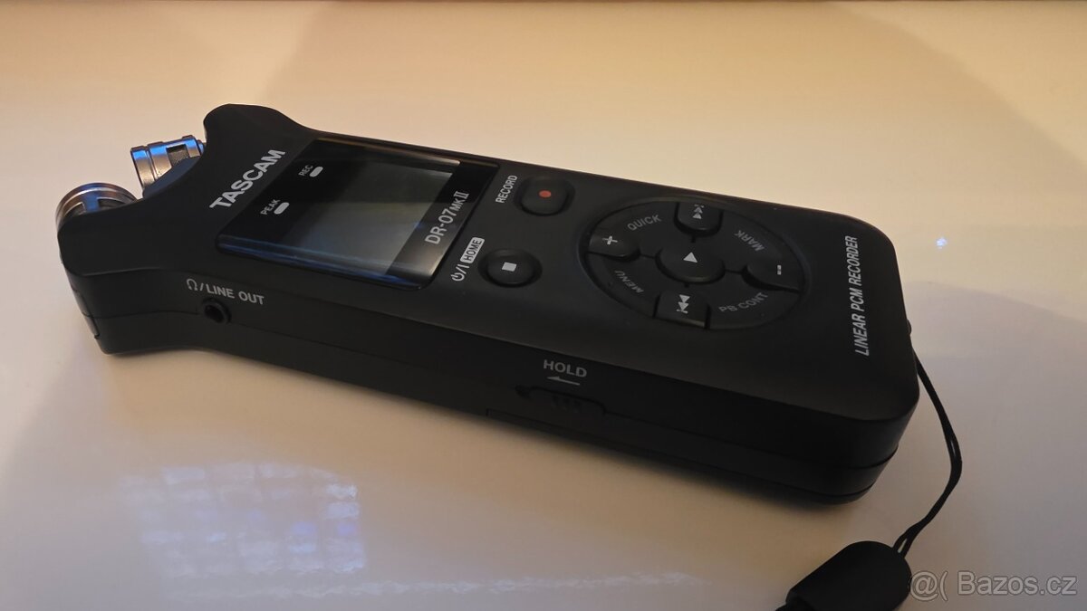 DiktafonTascam DR-07 MKII, Kapesní rekordér - 3