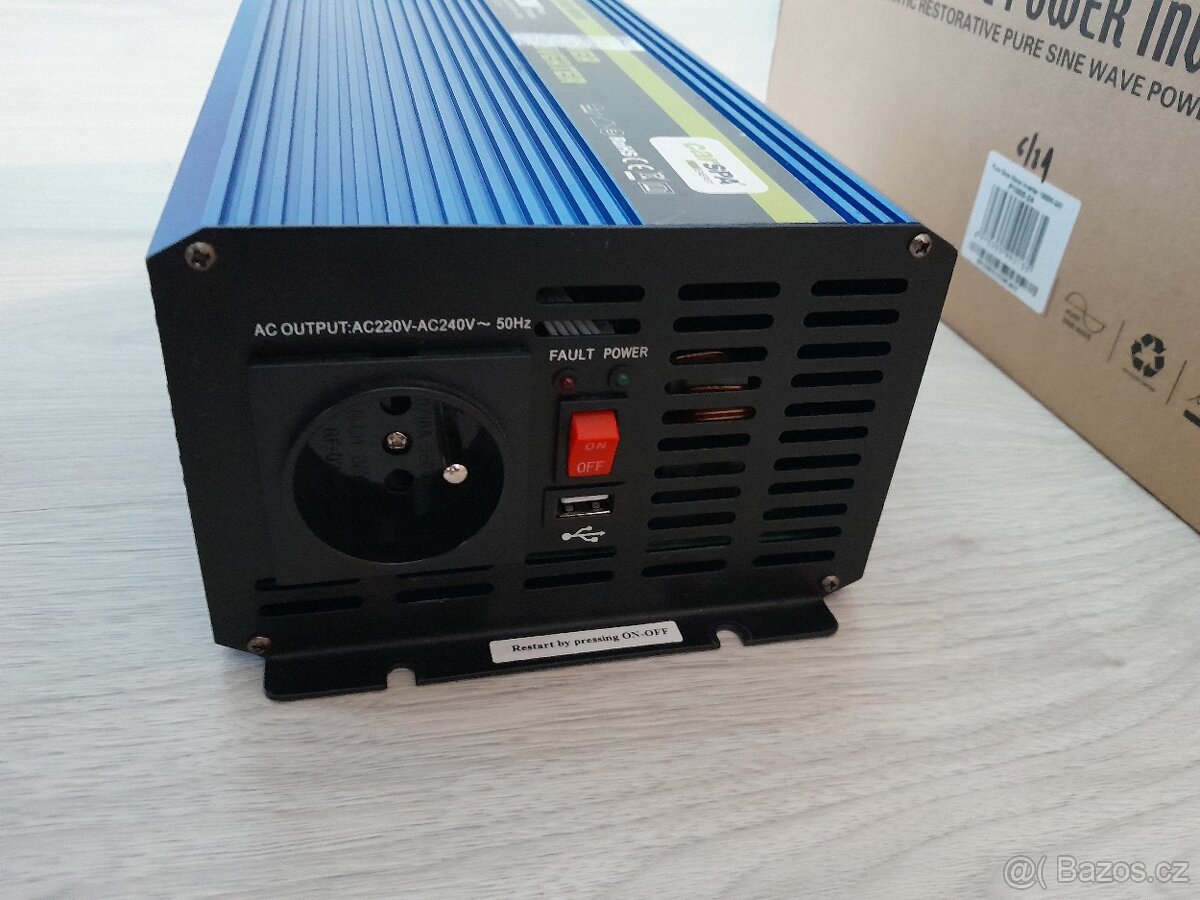 Měnič napětí 24V/230V 1000w - 3