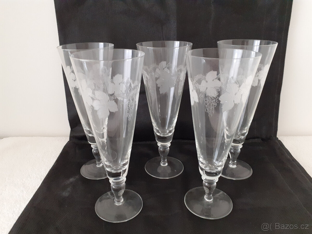 Retro skleničky na šampus - 3