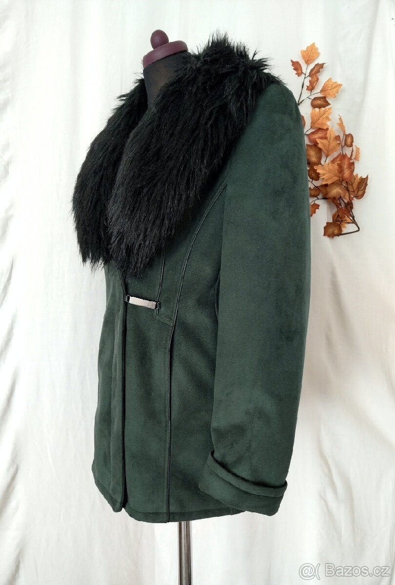 Luxusní dámský kabát vel.40/42 - 3