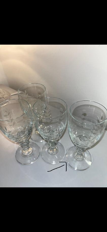 broušené skleničky - 3