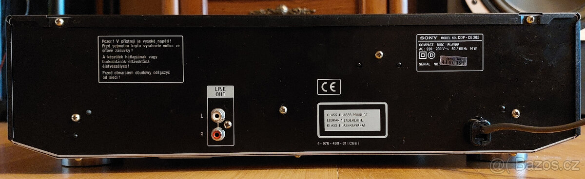 5CD Disc Sony CDP-CE305 - 3