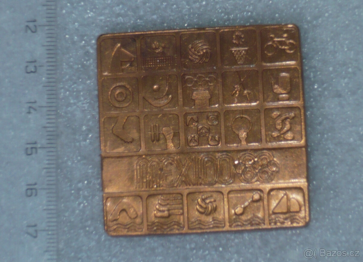 Olympijská medaile odznak - 3