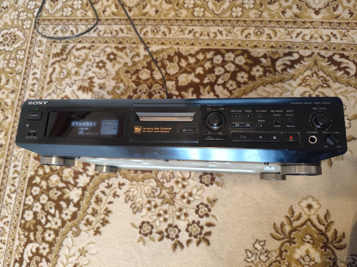 Sony minidisc Deck MDS JE500 - 3