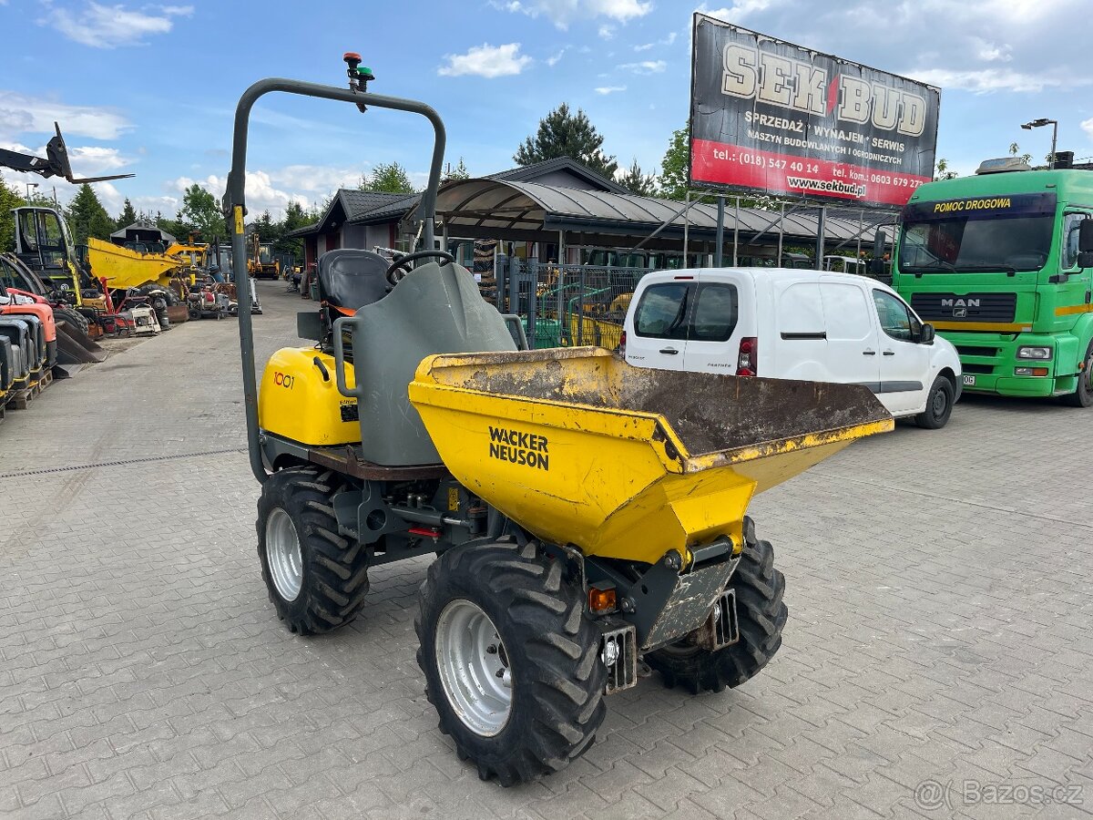 Dumper Dempr Wacker Neuson 1001, 2017 rv, Thwaites - 3