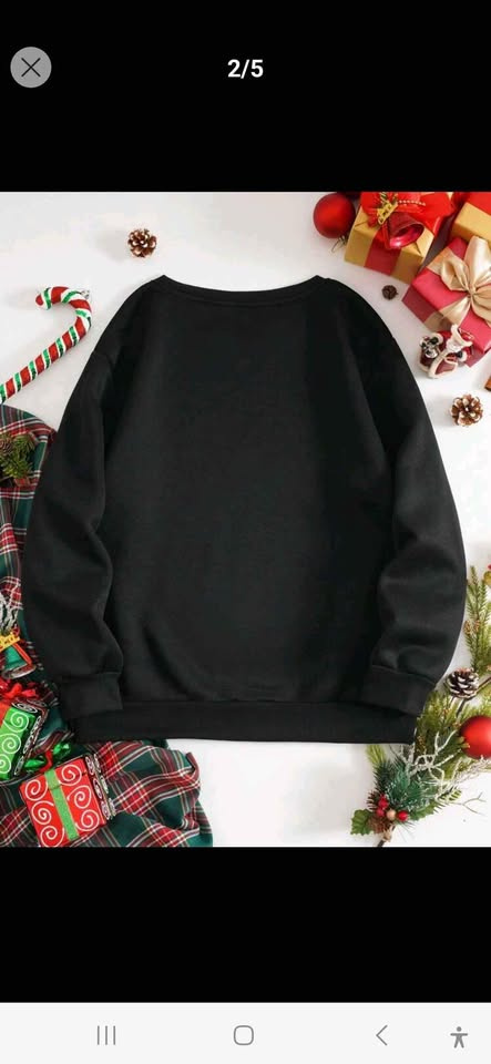 Vánoční dámská/dívčí mikina - 3