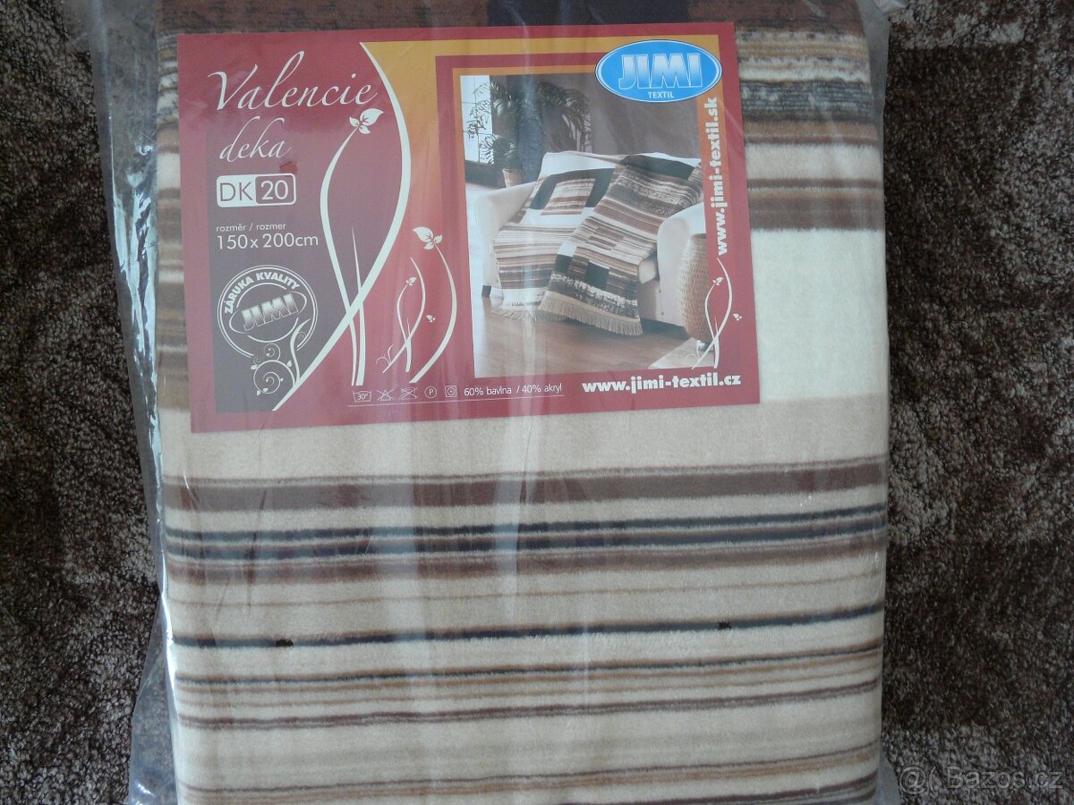 Prodám přehoz na sedačku zn. " Jimi" - 3