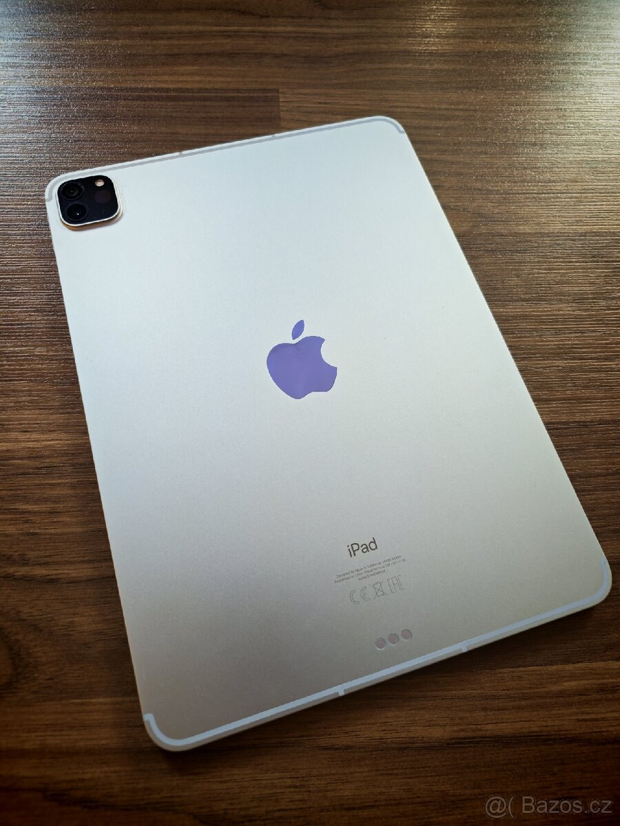 iPad Pro 11" 128GB M1 SIM VERZE Stříbrný 2021 - TOP STAV - 3