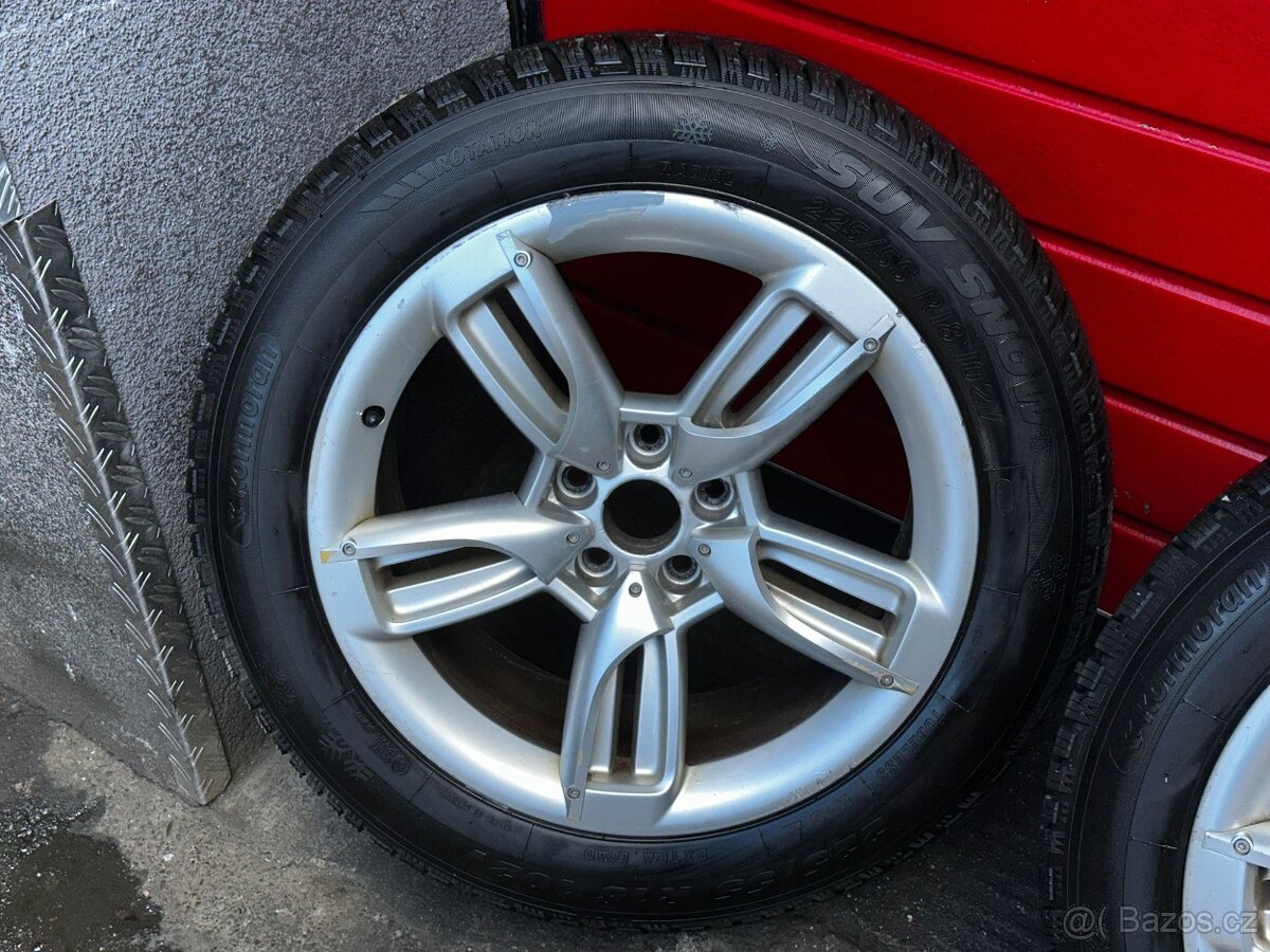 Original ALU kola Audi 18" 8J ET38 zimní pneu 225/55/R18 - 3
