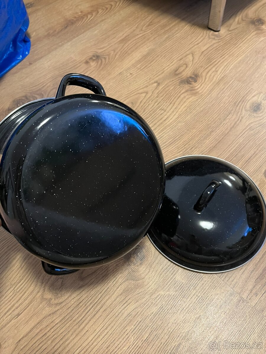 Smaltovaný hrnec (3 litry, 20 cm) - 3