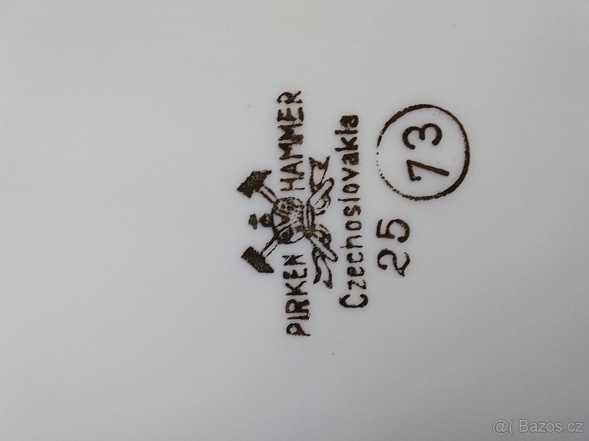 Malovane talire - ruzne druhy - 6 kusu - 3