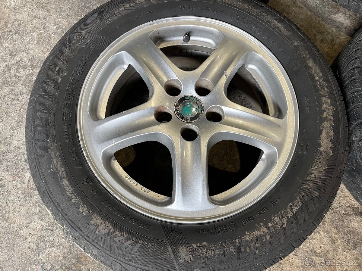 Prodám originální Alu kola Škoda - 3