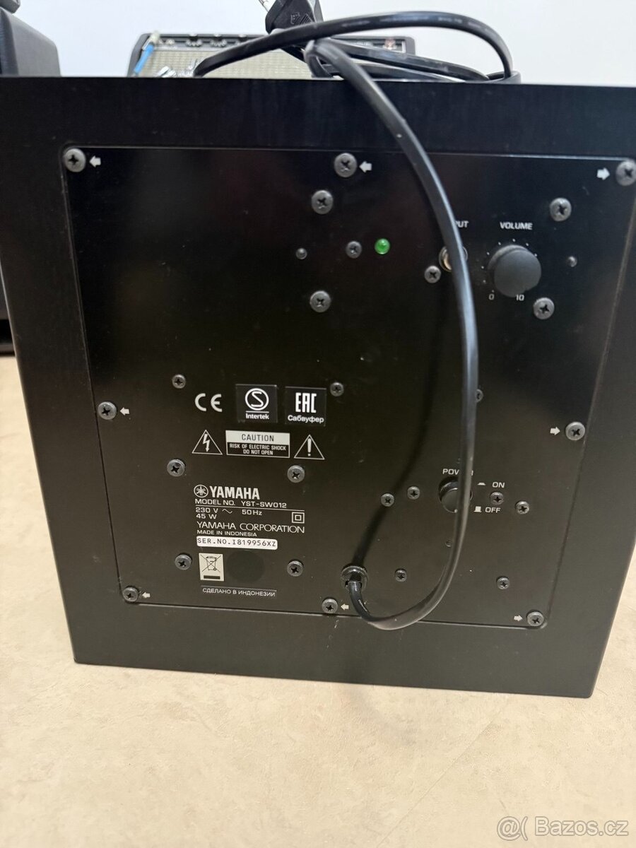 Subwoofer Yamaha YST SW 012 - 3