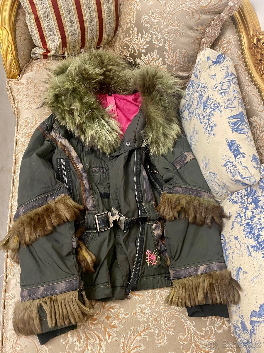 SPORTALM dámská zimní bunda s kožíškem - 3