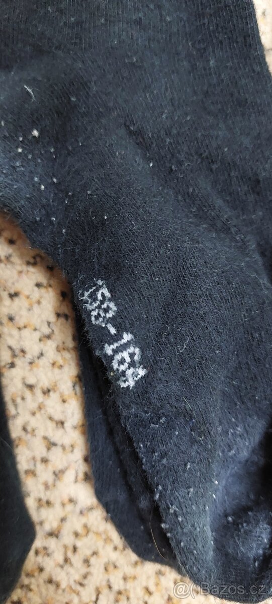 Dívčí černé punčochy Termo 152/158/164 - 3