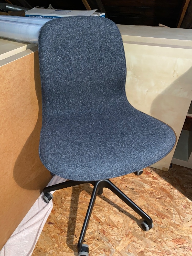 Otočná kancelářská židle šedá - 3