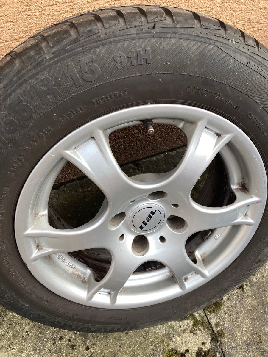 Letní sada alu kola 15 - 3