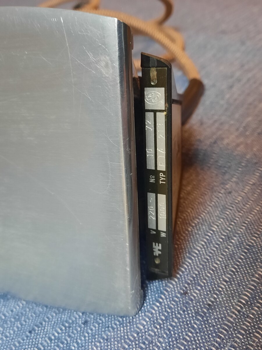 ETA žehlička v perfektním stavu RETRO - 3