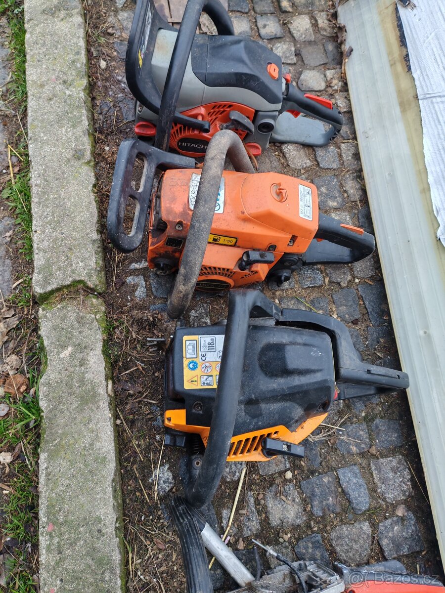 Motorové pily a křovinořezy - 3