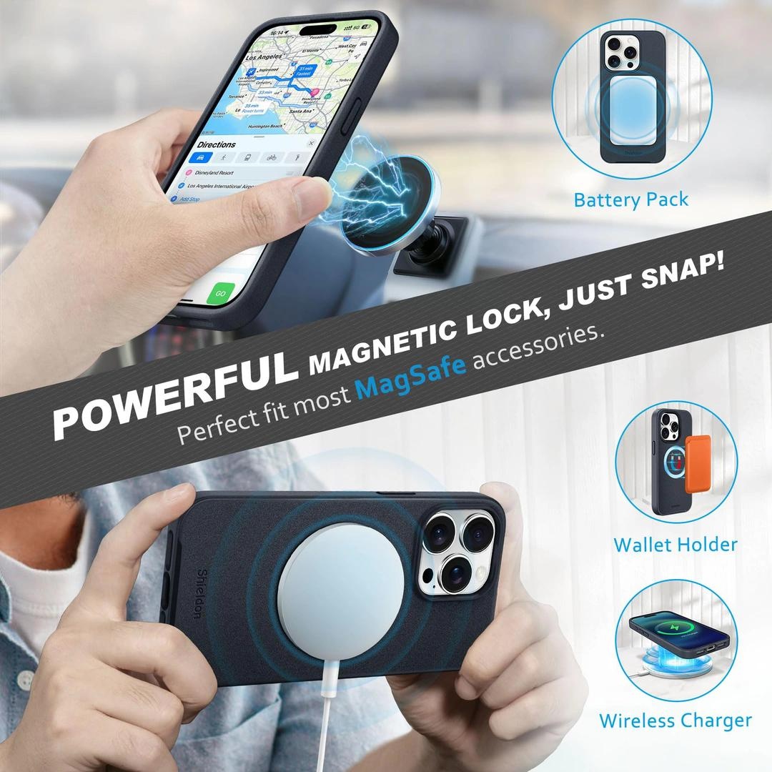 OBAL SHIELDON pro iPhone 15 Pro – odnímatelné - 3