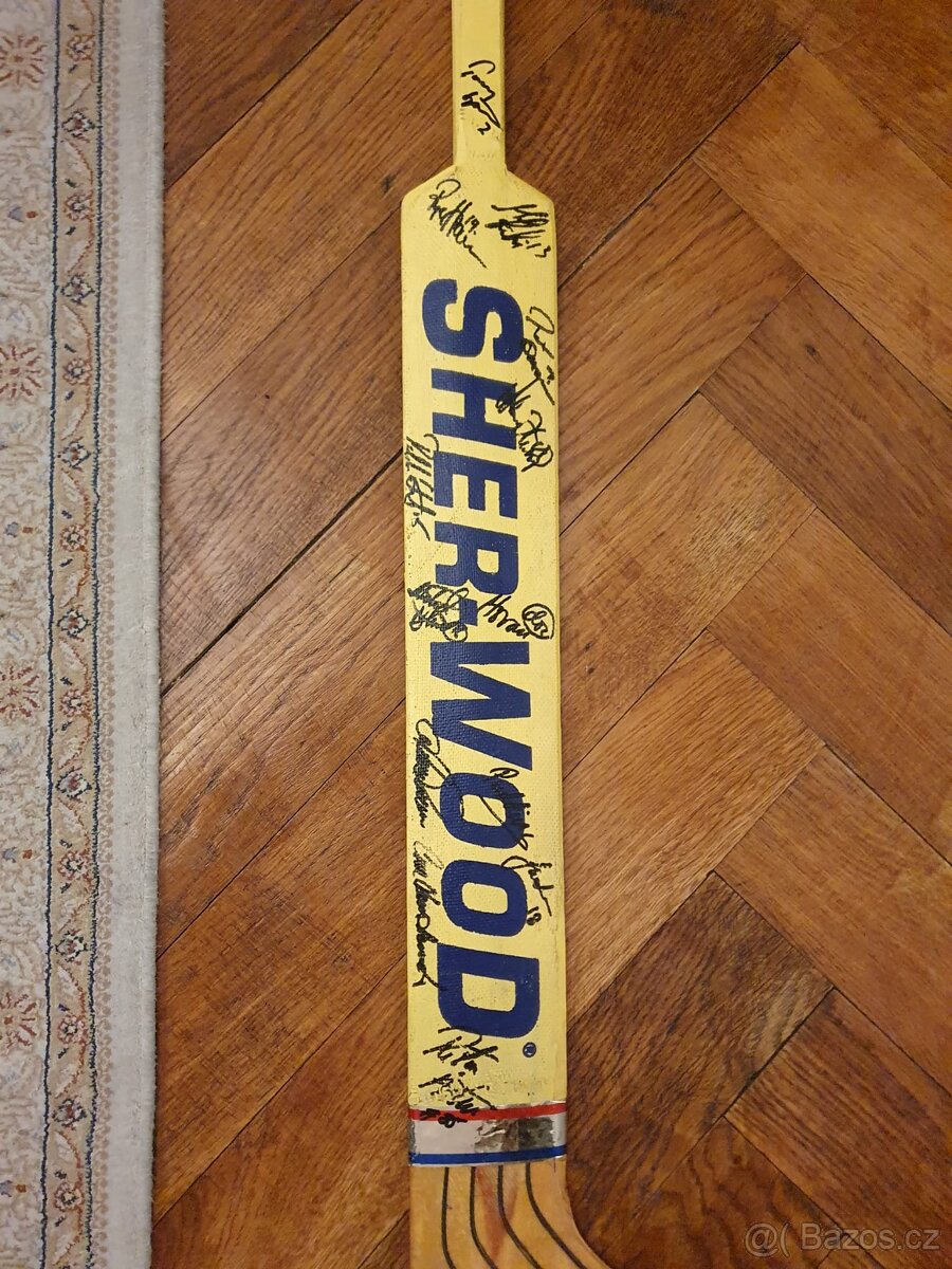 Retro brankářské hokejky - 3