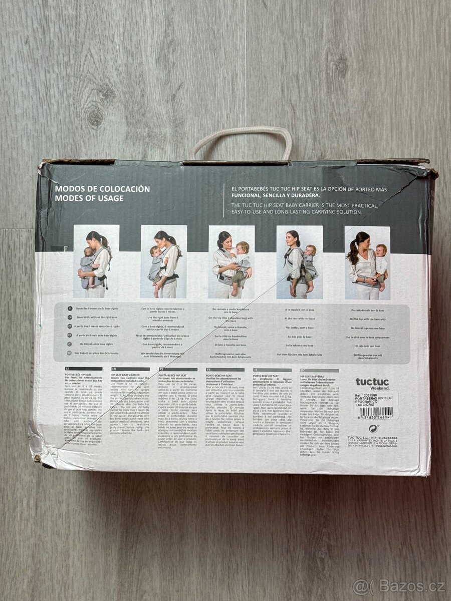 Tuc Tuc - Ergonomické nosítko - 3