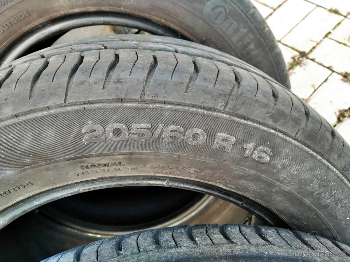 205/60 R16 letni pneumatiky Continental - 3