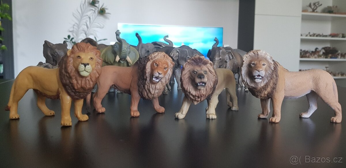 Schleich Safari lev lvice gepard levhart leopard - 3