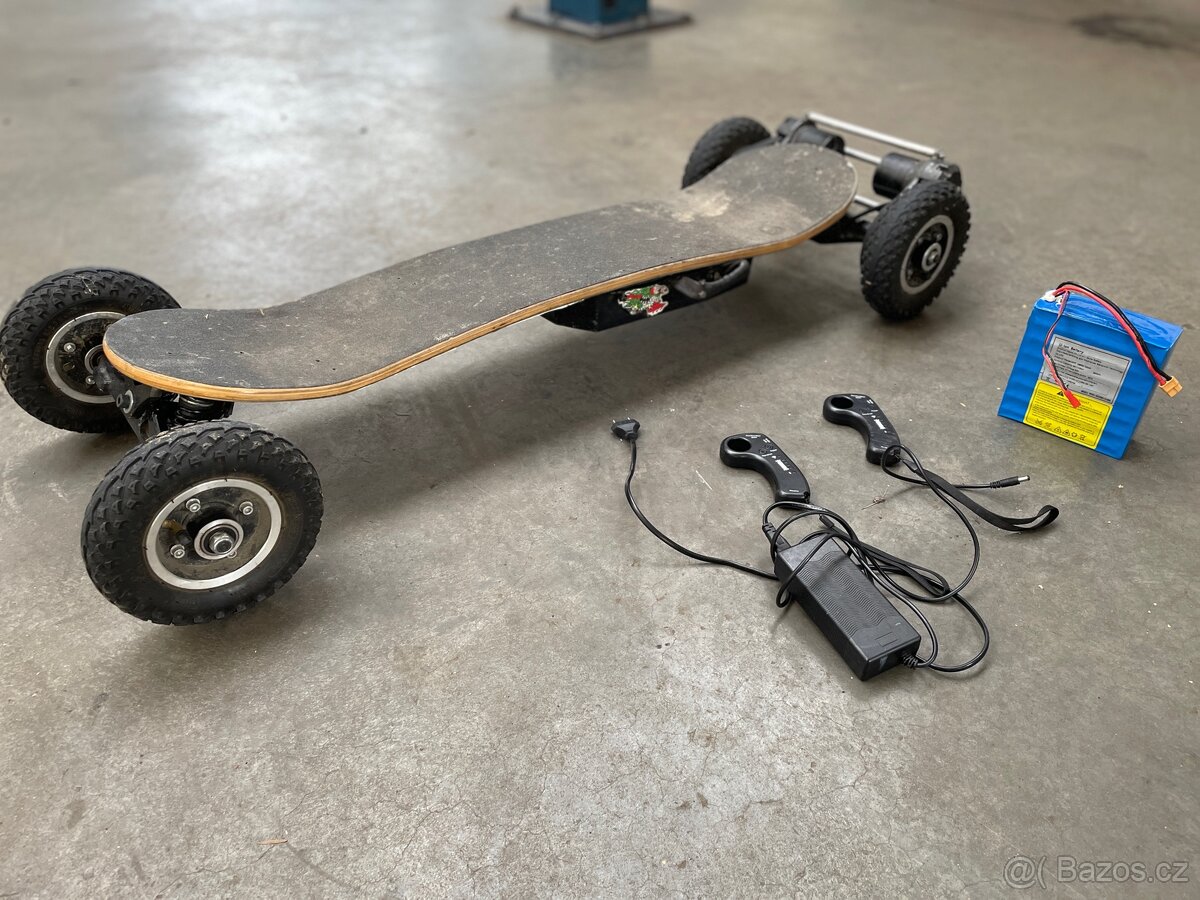 Prodám elektrický offroad longboard - 3