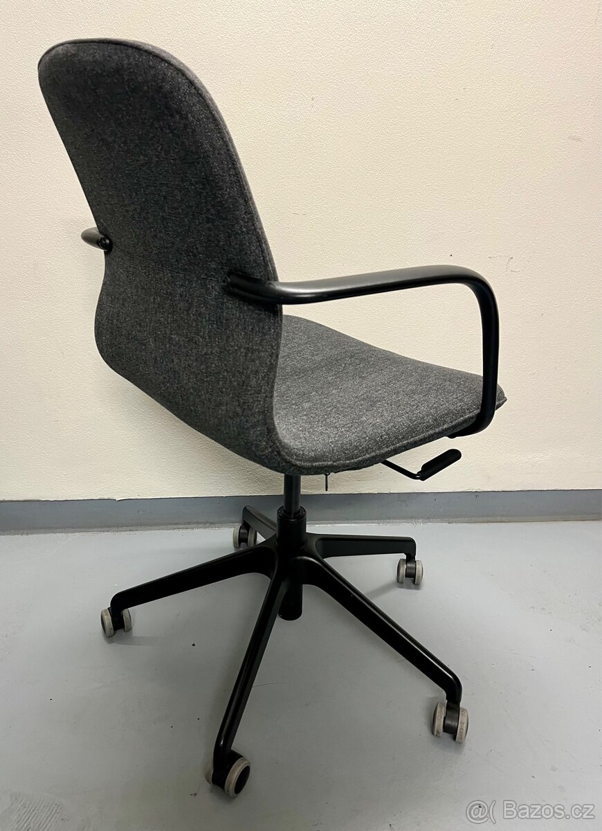kancelářská židle IKEA Langfjall - šedočerná - 3