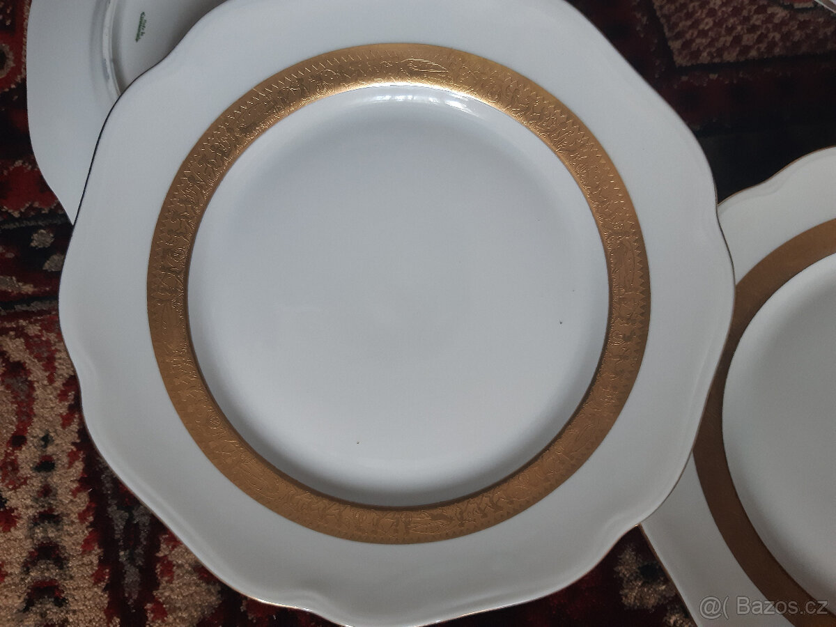 Porcelánové jídelní talíře - 3