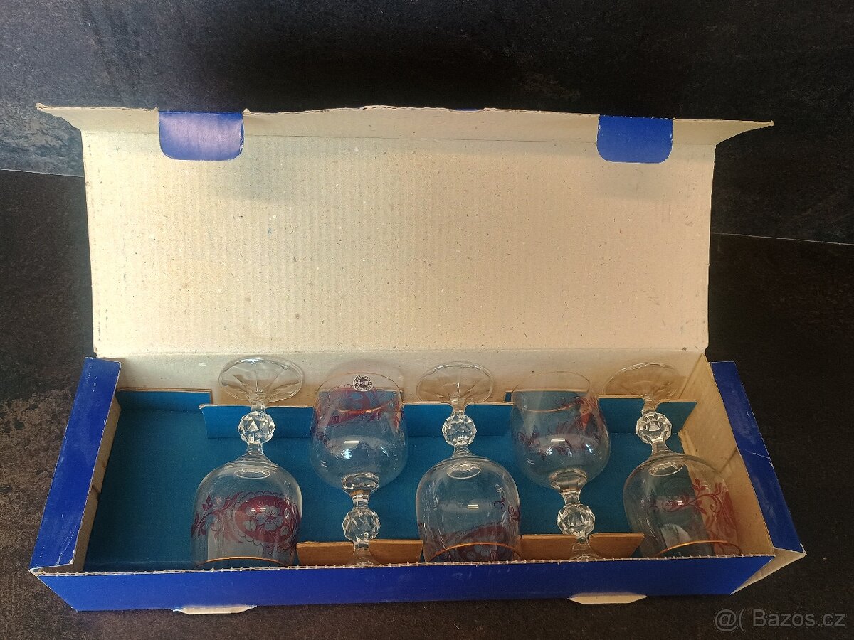 Skleničky Claudia 5 ks - 3