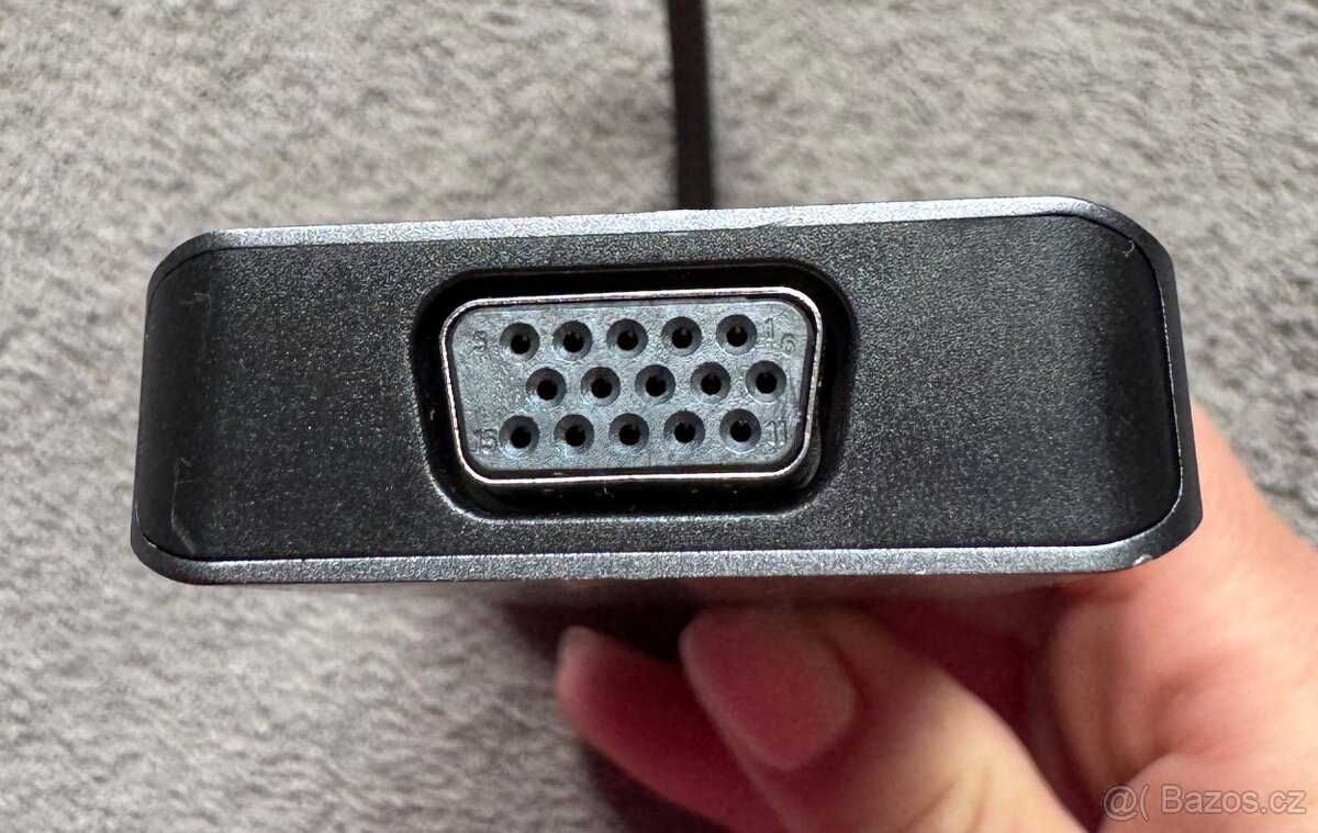 Dokovací stanice - USB-C hub 9 v1 - 3