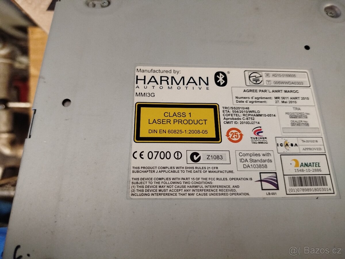 Rádio Audi A6 c7 - 3