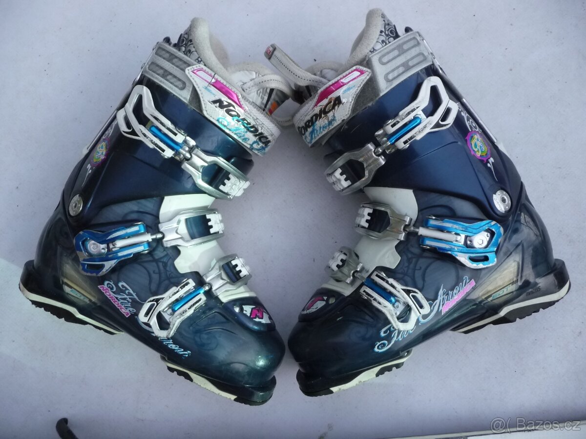 351. Lyže Head - 130 cm + boty NORDICA 38eu - set - 3