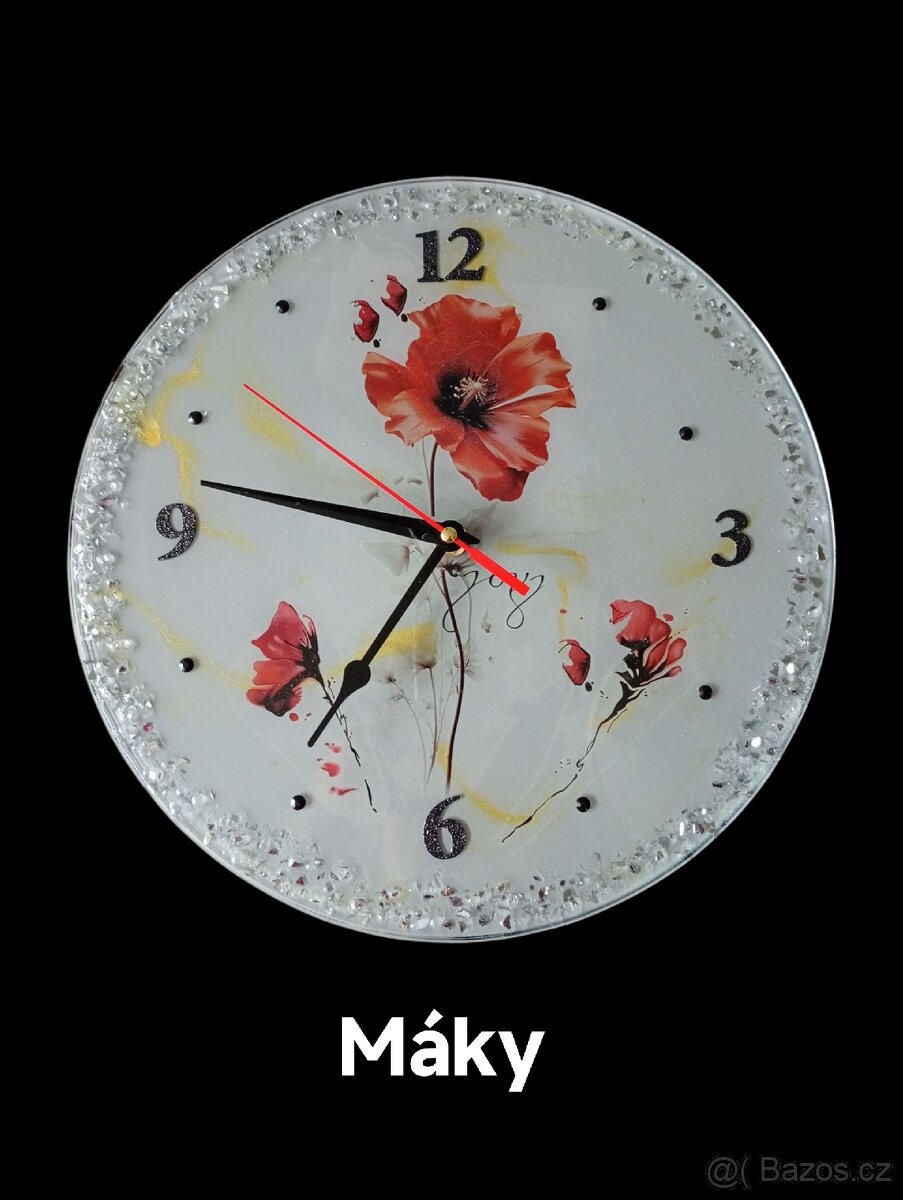 Hodiny z pryskyřice - 3