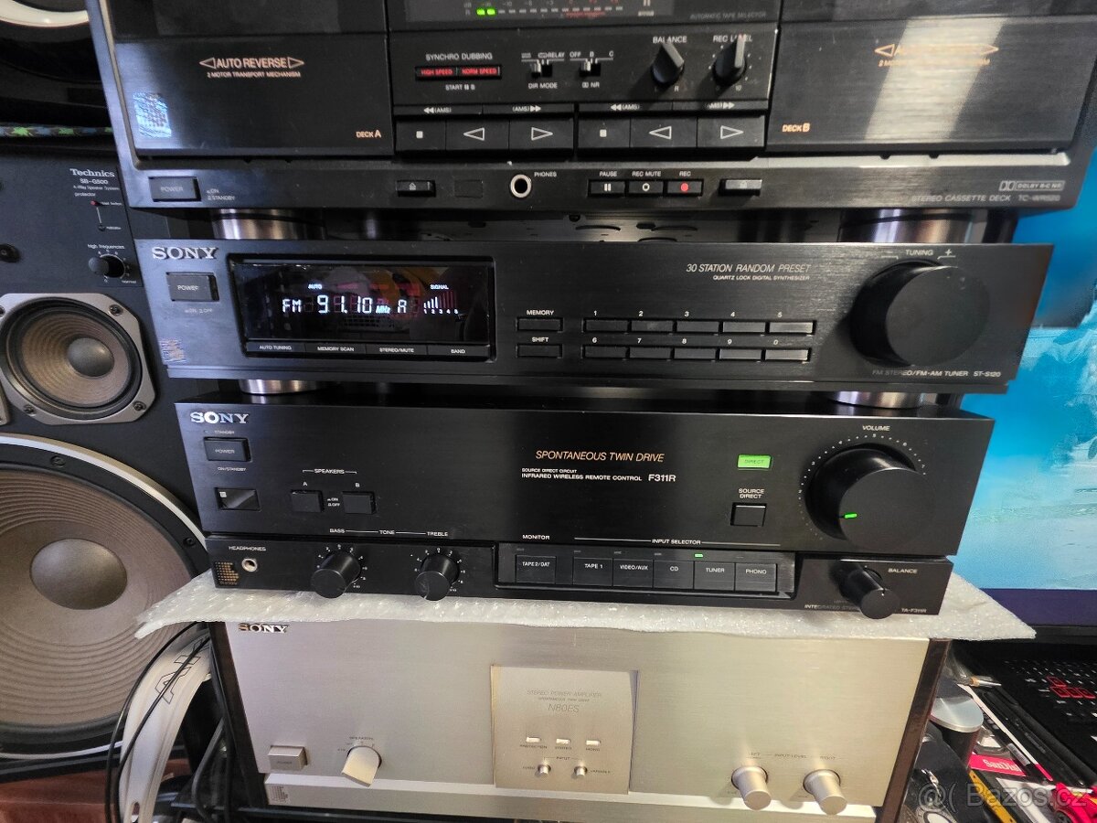 SONY TA F 311R ST S 120 TC WR 520 CD P590 PS LX 100 - 3