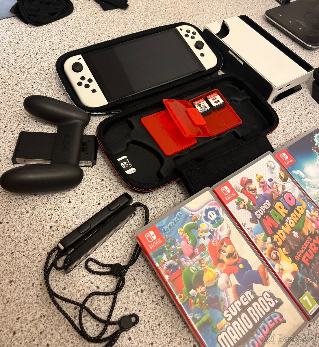 NOVÉ Nintendo switch OLED se vším + hry - 3