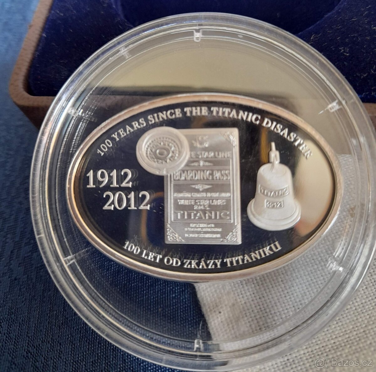 Stříbrná mince Titanic - 3