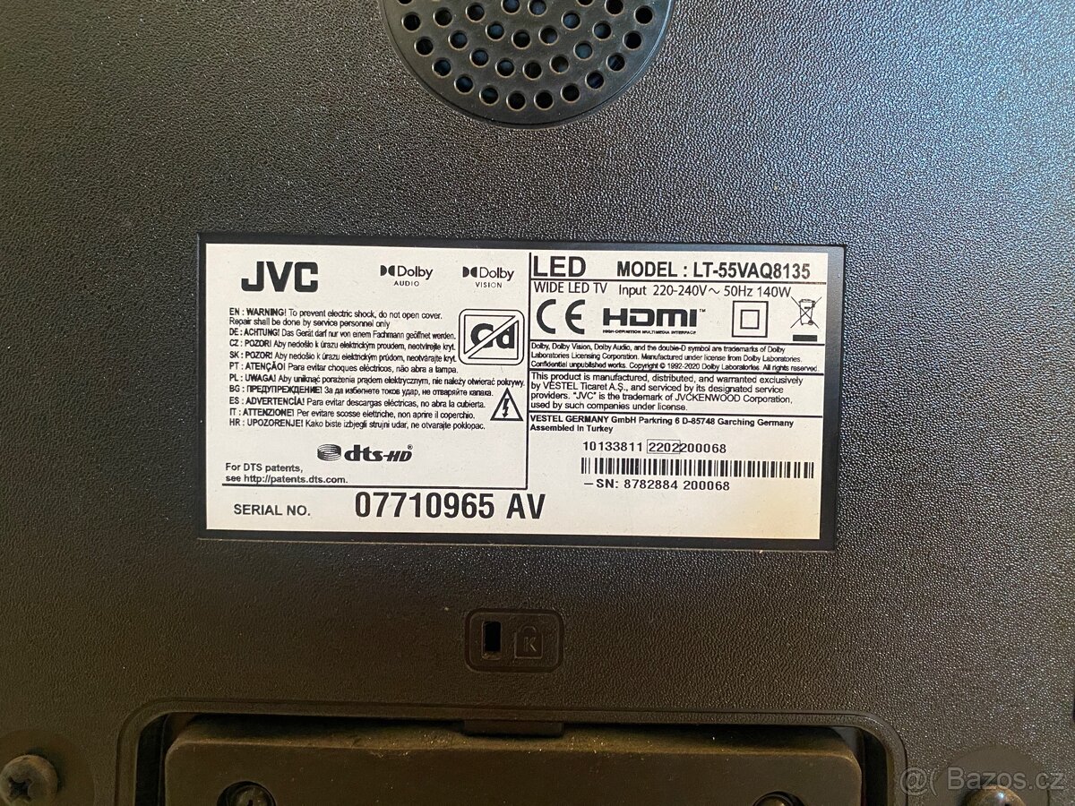 Televize JVC LT-55VAQ8135 - 3