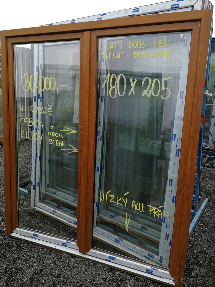 plastove dvere celoprosklene - 3