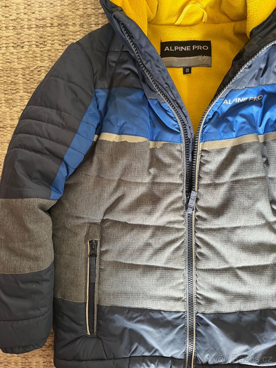 Zimní bunda Alpine Pro, vel. 116/122 - 3