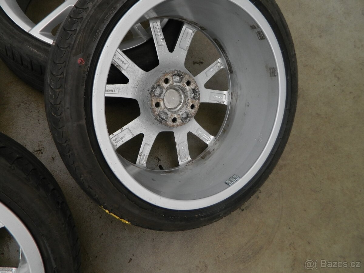 kola 5x112 r18+letní pneu - 3