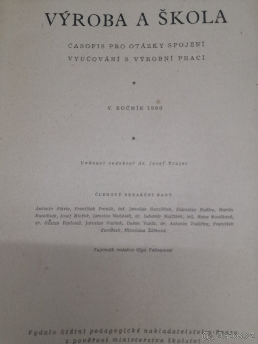 Retro učebnice 1960 - 3